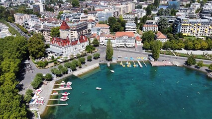 Drone en Lausana, Suiza