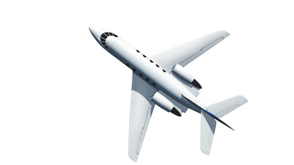 airplane isolated on white background