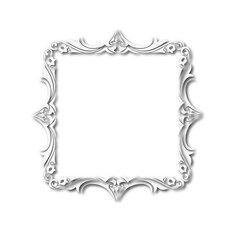 frames in vintage style with elements of ornament, art, pattern, background, texture