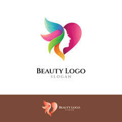 Love beauty logo design