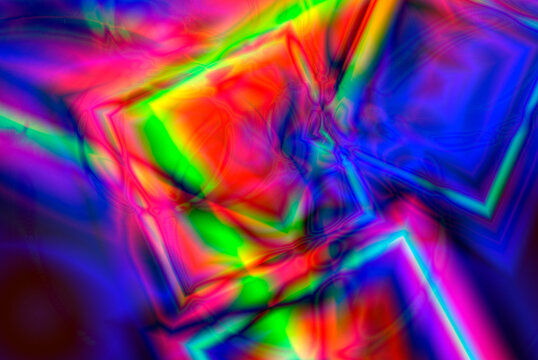 rainbow squares © Richard Miller