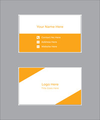 Naklejka premium creative_personal_business_card_editable_template_6