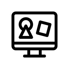 design line icon