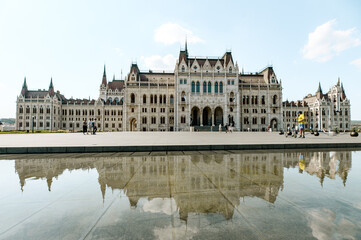 Fototapeta na wymiar hungarian parliament 