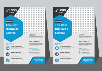 Corporate Flyer Design Template.