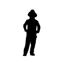 Vector silhouettes of women. Woman portrait shape. Black color on isolated white background. Graphic illustration. EPS10.