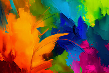 Abstract modern color background paint texture imitation