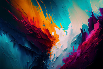 Abstract modern color background paint texture imitation