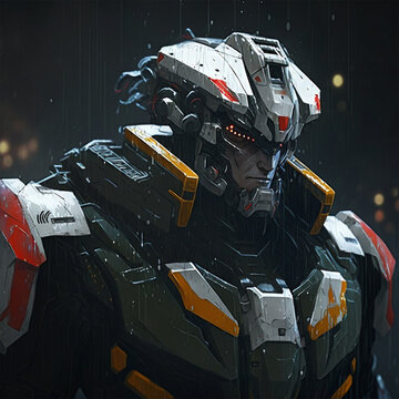 Robotech mecha warrior