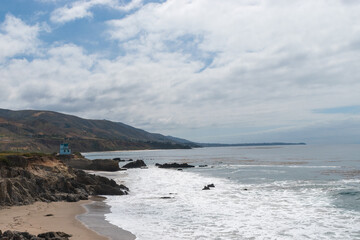 Fototapeta na wymiar Malibu, California Seascape 
