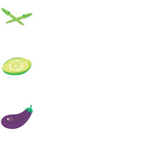 Isolated colored bean sketch icon Vector