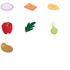 Isolated empty plate sketch icon Vector