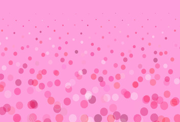 Light Purple vector backdrop with dots.