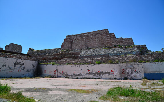 Located in Istanbul, Turkey, Tekfur Palace was built during the Byzantine period.