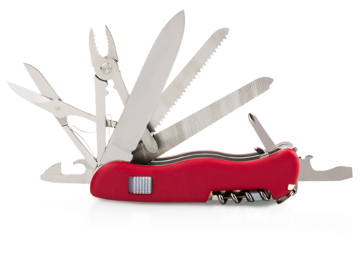 Multifunction swiss  knife with saw and scissors