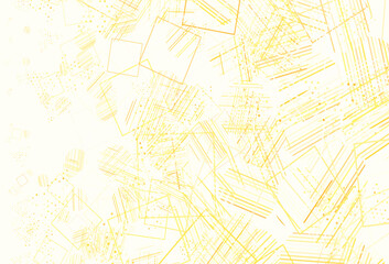 Light Orange vector layout with circles, lines, rectangles.