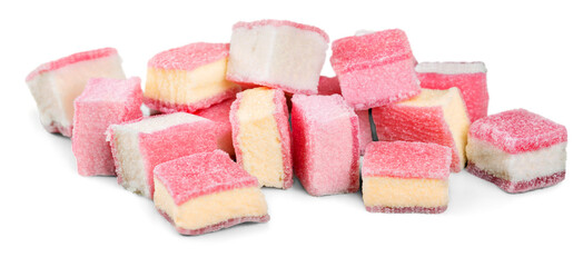 Collection a sweet colorful candy