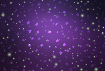 Dark Purple vector template in carnival style.