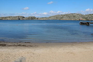 Beach at Styrsö island in Gothenburg, Sweden