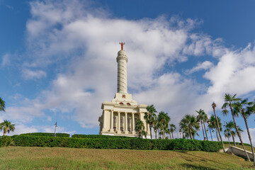 Monument of Independence in the city of Santiago in the Dominican Republic.
