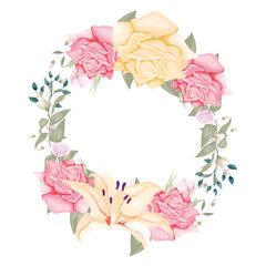 Watercolor Flowers ClipArt