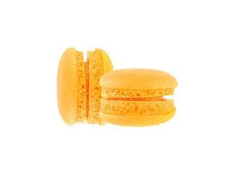 Macaroons, french delicious desserts on transparent png