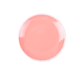  pink plate isolated on  transparent png