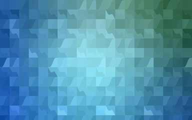 Light Blue, Green vector polygonal template.