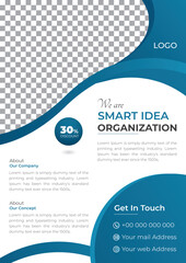 Creative Marketing Flyer Poster Template for Corporate Business and Marketing Agency