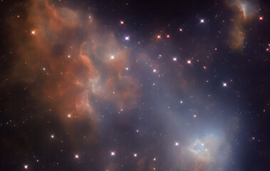 Gas Nebula - Stars - Sun - Pillars of Creation - Deep Space -  Astrophotograph - Galaxys - Deep Field -  Astronomy - Cosmology - Astrophysics - Milky Way Galaxy - Universe - Cosmos - Science Fiction