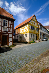Historische Altstadt von Se&szlig;lach, Landkreis Coburg, Oberfranken, Franken, Bayern, Deutschland