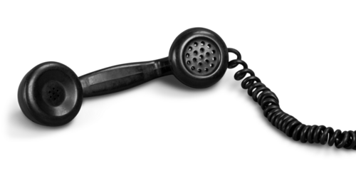 classic old retro revival telephone receiver