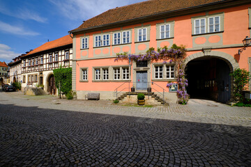 Historische Altstadt von Seßlach, Landkreis Coburg, Oberfranken, Franken, Bayern, Deutschland