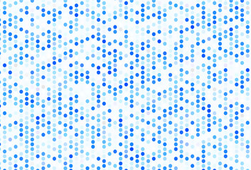 Light BLUE vector texture with disks.