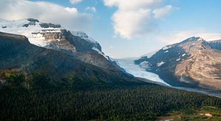 Athabasca glacier Banff Alberta Canada