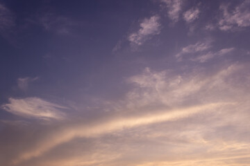 blue sky with clouds