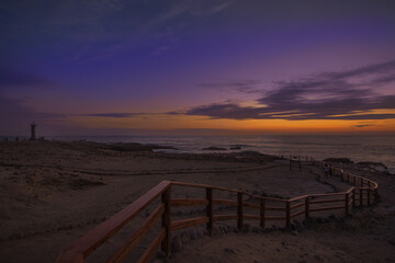  SUNSET IN LA CHOCOLATERA,  SALINAS, ECUADOR