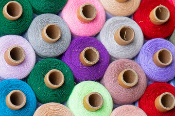Colorful tailor threads