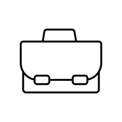 Business suitcase icon