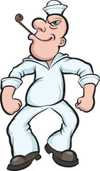 cartoon sailor - PNG image with transparent background