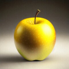 Fresh ripe golden apple