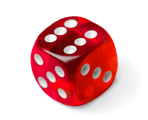 Set dice cubes composition with points