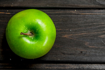 Green fresh Apple.