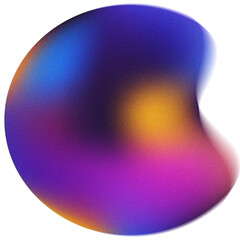 Glowy gradient abstract noisy