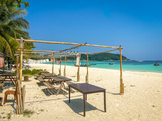 View of Pattaya Beach in Koh Lipe, Satun, Thailand