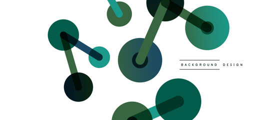 Network concept abstract background. Dots connection. Big data idea. Business template for wallpaper, banner, background or landing