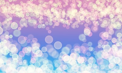 Abstract magic bokeh light pattern decoration, Shiny Bright Colorful Bokeh Festive Design background