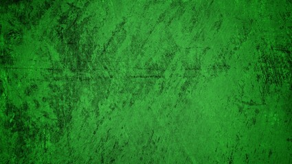 green textured old wall background art with dark side, old wall surface full of moss, unique...