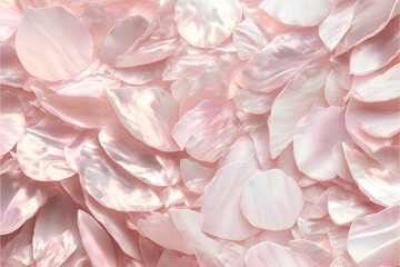 Pastel pink color mother of pearl texture background.