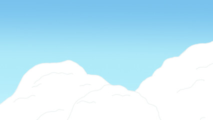 snow covered mountains